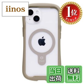 【楽天ランキング1位獲得】【送料無料】iFace Reflection Magnetic iPhone 14 専用 MagSafe 対応 ケース クリア 強化ガラス (ベージュ)【アイフェイス アイフォン14 用 iphone14 用 カバー マグセーフ 耐