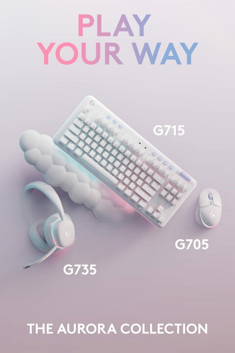 楽天市場】Logicool G(ロジクール G) オーロラコレクション ゲーミング 