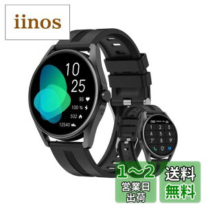 HUAKUA X}[gEHb` iPhone AhChΉ ʘb ꔭ SOSʘb@\t Smart Watch 1.38C` ی^ rv v Mʒm Ǘ VC\ J[ IP68h 