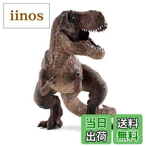 【送料無料】SanDoll恐竜 フィギュア リアル 模型 ジュラ紀 30cm級 爬虫類 迫力 肉食 子供玩具 プレゼント ディスプレイ (ティラノサウルスタイプ1)