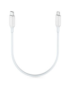 Anker PowerLine III USB-C & ライトニング ケーブル MFi認証 USB PD対応 急速充電 iPhone 14 / 13 / 12 / SE(第3世代) 各種対応 (0.3m ホワイト)