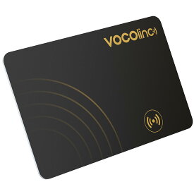 VOCOlinc 紛失防止タグ カード 超薄(1.6mm) 紛失防止トラッカー (iOSのみ対応) 忘れ物防止 タグ スマートタグ Bluetooth トラッカー アイテムロケーター（財布、荷物用） 探し物/スマホが見つかる 軽量 （1個入り)