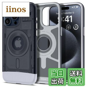 yzSpigen iPhone 15 Pro P[X MagSafe ϏՌ ČRMILKi擾  iMacfUC }Olbg Yی C菝h~ MagSafe CX[dΉ NVbNEC1 }OtBbg ACS06742 (