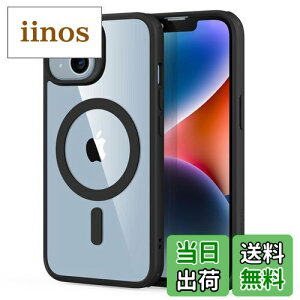 yzESR iPhone 14 P[X iPhone 13 P[X MagSafeΉ CX[d HaloLock nCubhCP[X ϏՌ ČRMILKi̕ی ɋw 6.1C` NAubN Classic Series