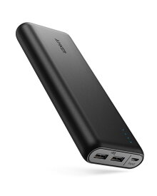 Anker PowerCore 20100 (20100mAh 2ポート モバイルバッテリー) 【PSE認証済/PowerIQ搭載/マット仕上げ】iPhone&Android対応 (ブラック)