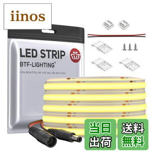 BTF-LIGHTING FCOB COB LEDe[vCg x tLVu LEDe[vCg 5M 480LEDs/m 2400LEDs/5m dF 3000K 8mm XgbvCg DC24V 9W/m \ ό`\ ؒf\ Q Lb`z[ 