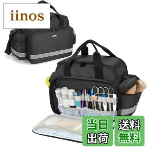 【送料無料】Trunab メディカルバッグ 救急バッグ 救急箱 家庭 学校 ブラック