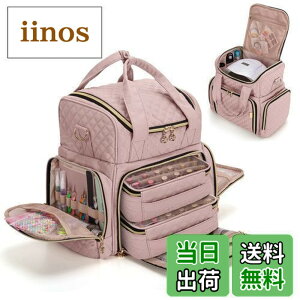 �y���������zLuxja �}�j�L���A�P�[�X 48�{�g���p �l�C�����C�g�ƃl�C��������[�� 2�̎��O���\�ȃo�b�O�t�� 3WAY �����^�� �s���N