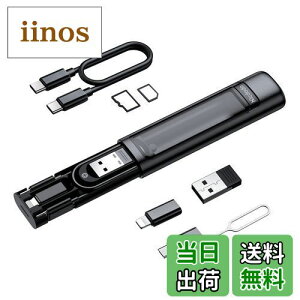 Mcdodo @\ fW^[P[XyUSB-C to CgjO ϊA_v^ & USB-C to USB-CP[u(60W PD}[d) & USB-C to Micro USB ϊA_v^ & USB-C to USB-A ϊA_v^ & J[hstz J[h