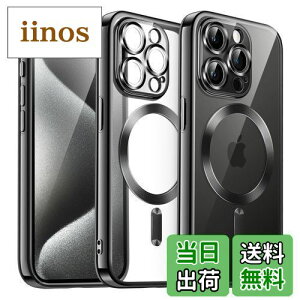 yzJEDirect iPhone 15 Pro 6.1C` pdCbLP[X JY یJo[ MagSafe CX[dΉ ϏՌ\tgTPUJo[ (ubN)