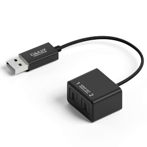 yzCubilux USB A | 2EFCSPDIF(TOSLINK) I[fBIϊA_v^AUSB - OpticalfW^ϊA_v^AWindows Lenovo HP Asus Dell PC m[gp\R Rs[^ Surface ɑΉ