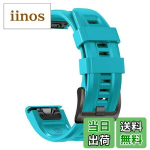 yz[YOCAHU] QuickFit 22 mm oh p for GARMIN(K[~) Fenix 7 Pro Solar/Approach S70 47 mm/Forerunner 965 Ή Xgbv VR xg _炩 h K[~ p oh (sky blue)