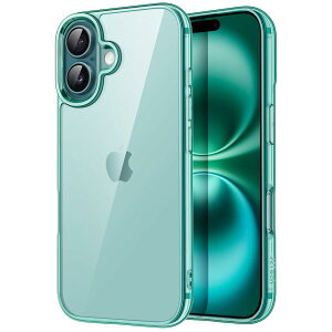 yzJETech iPhone 16 Plus 6.7C`p P[X ΂݂Ȃ Ռz op[Jo[ h~ NAobN (eB[u[)