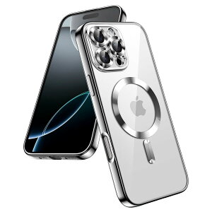 yzJETech iPhone 16 Pro 6.3C`p \tgNAP[X JYSʕی MagSafeCX[dΉ ϏՌ dCbLTPUJo[ (Vo[)
