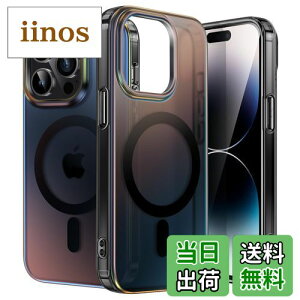 yzJETech iPhone 14 Pro 6.1C`p FP[X MagSafeΉ 킢 j[N fUC JtȌu obN ϏՌX}zJo[ (FubN)
