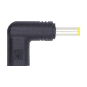 yzXiwai USB 3.1 ^Cv C USB-C X DC 12 v 4.8 x 1.7 mm vO A_v^[ PD G~[^[ gK[ 90 xpxt