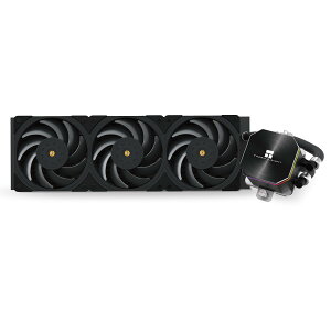 yzTHERMALRIGHT Frozen Edge 360 Black 120mm PWMt@ttCPUEH[^[N[[A360ubNR[hEdlAAMD / AM4 / AM5p̓EH[^[N[[q[gVNACeLGA1700 / 1