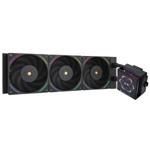 yzThermalright Hyper Vision 360 UB ARGB Black AIO CPULbhN[[,AM5/Intel LGA1851/1700p,3.95in}OlbgzLCDXN[,480x480𑜓x̉摜p,}OlbgplXN[-ubN