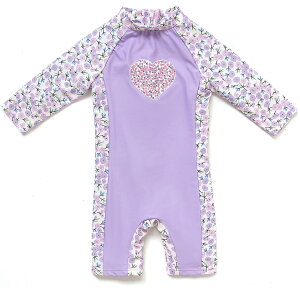 yz xr[  bVK[h UPF50+ UVJbg ̎q s[X 3/4 FFLavenderATCYF3-6 Months