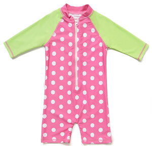 yz xr[  bVK[h UPF50+ UVJbg ̎q s[X 3/4 FFPink GreenATCYF3-6 Months