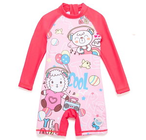 yz xr[  bVK[h UPF50+ UVJbg ̎q s[X 3/4 FFPink SheepATCYF12-18 Months