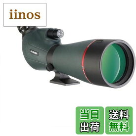 【送料無料】SVBONY SV406P フィールドスコープ 20-60x 80mm スポッティングスコープ EDガラス デュアルスピードフォーカス バードウォッチング野鳥観察 アーチェリースコープ IPX7防水 ターゲット観測 射撃 野鳥観察 星空観測 サイズ：20-60x80mm