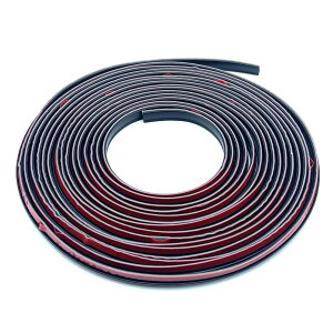 �y���������zTIGRE BLANC �G�A�� ���[�� T���^ �ėp ���� ���� ���ʃe�[�v �h�A �G�b�W �K�[�h �X�|�C���[ �t�F���_�[ PVC 5m �F�F�u���b�N