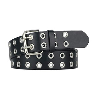 �y���������z[APOSITV] ���f�B�[�X �x���g ���L ���� �_�u���s�� �o�b�N�� ���� �V���o�[ �u���b�N �z���C�g �F�F�u���b�N�A�T�C�Y�FFree Size