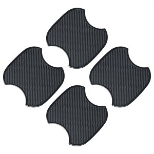 【送料無料】TANGSEN 車用 ドアハンドルプロテクター 色:ブラック、サイズ:(TPU) M