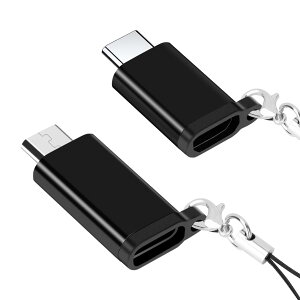 【送料無料】leizhan USB 3.0アダプタ(2パック)、OTG延長コネクタまたはデータケーブル延長 色:ブラック、サイズ:Micro - USB C