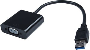 yzParishop usb vga ϊA_v^ USB 3.0 to VGA }`fBXvCA_v^ usb3.0 vgaϊP[u 1080P usb j^[ ϊ PC Laptop Windows 7/8/8.1/10 vWFN^[ PCΉ FFusb vga