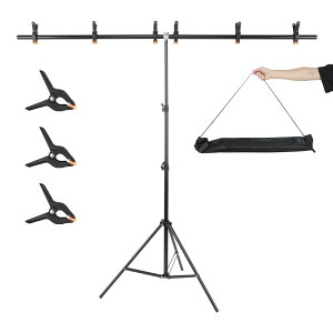 yzUTEBIT Be wiX^h T^ 150x200cm wi X^h 70-200cm [ܕt wiXN[ Sǐ erc o[`wi [gc N}L[ Backdrop Stand F