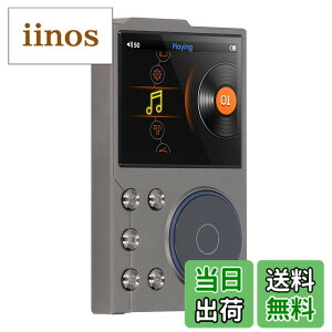 �y���������zHiFi MP3 �v���[���[�A���X���X DSD FLAC HD ���y�v���[���[�ABluetooth 5.3 �t���A2.4 �C���`��ʃ|�[�^�u�� �f�W�^�� �I�[�f�B�I �v���[���[�A16 GB �������A�����o�b�e���[�����A�ő� 25