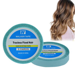 【送料無料】HanaHaul ヘアエクステンションテープ ウィッグ テープ 医療用両面テープ 2cmx3M 2個セット ウィッグ用両面テープ 強力両面テープ かつら用 ウィッグ粘着テープ 強粘着 隠し可能 透