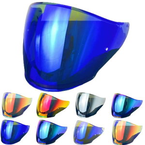 【送料無料】Wayocfei J-Cruise シールド バイク用 ヘルメットシールド 【適合: J-Cruise 1/ J-Cruise 2/ J-Force 4/ CJ-2】ヘルメット・バイザー 紫外線 吸収 バイク用 ヘルメットアフターマーケット交換