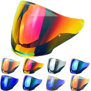 【送料無料】Wayocfei J-Cruise シールド バイク用 ヘルメットシールド 【適合: J-Cruise 1/ J-Cruise 2/ J-Force 4/ CJ-2】ヘルメット・バイザー 紫外線 吸収 バイク用 ヘルメットアフターマーケット交換