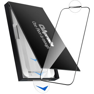 【送料無料】【一体式防塵】OAproda ガラスフィルム iPhone14 / 13 / 13pro 用 全面 保護フィルム iPhone 14 / 13 / 13 pro ガイド枠付き 2枚セット 色:クリア(1枚)、サイズ:iPhone16E/14/13/13Pro用