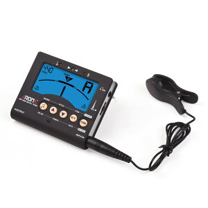 【送料無料】Btuty ギターチューナー クロマチックギター ベース バイオリン ウクレレ用 バックライト付き LCDディスプレイスクリーン ポータブルギターチューナー 6.35mmプラグ ピックアップ