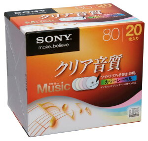 yzSONY CD-R I[fBI 5pbN J[~bNX CRM80HPXSV[Y TCYF20(P[X)
