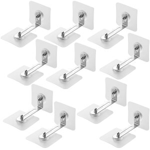 �y���������zVARMHUS �y10���Z�b�g�z �Ƌ�]�|�h�~ �ϐk�X�g�b�p�[ ���̓^�C�v �]�|�h�~��� �n�k�΍� �����h�~ �h�ЃO�b�Y �ϐk��� �Œ��� �Ƌ�A�①�ɁA�I�ȂǂɑΉ� �Ƌ�Œ�p (7*7cm�j