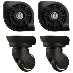 �y���������zPLEAVIT �X�[�c�P�[�X �L���X�^�[ ���� �C���p �ԗ� �É� 360�x��] �g���x���o�b�O ��C�p�[�c DIY �ȒP��t �F�F�u���b�N