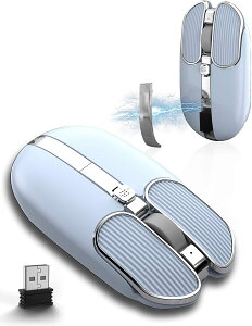 �y���������z���C�����X�}�E�X pixart3065�@���� 8�{�^�� 3200DPI�[�d�� ���w�� �����x ���^ �s�A�m�����^ �y�ʁ@�É� 2.4GHz 5DPI���[�h �����}�E�X �ȃG�l���[�h �����^�ѕ֗� Mac/Windows/Surface/Microsof