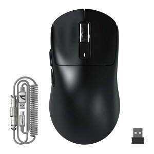 �y���������zMAMBASNAKE×ATTACK SHARK X3 MAX 3���[�h�}�E�X Pixart PAW3950 ���w���Z���T�[ ���}�C�N���X�C�b�` �L��/2.4G����/Bluetooth �_�u���`�����l��BT5.4 42000DPI 750IPS 50G�ő�����x �ꉭ��N���b�N���� 