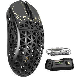 �y���������zMAMBASNAKE M5Ultra �Q�[�~���O�}�E�X 8K �J�[�{���t�@�C�o�[�}�E�X ���� �L�� ���C�����X �y�� PAW3950MAX�Z���T�[ Nordic52840�R���g���[���[ 8000Hz�|�[�����O���[�g �ő�42000DPI 3���[�h Blue