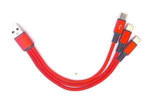 �y���������zSound Wave �y(( 5A �}���[�d 3In1 �i�C�����҂� �O�� �P�[�u�� )) �[�d Type C TypeC USB-C �X�v���b�^�[ �P�[�u�� ���F �z 1�{�� Type C 3�� �X�}�z �^�u���b�g ���� �@�� ��3�䓯���ɏ[�d TypeC 