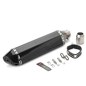 �y���������zRanzek for Ninja 250R 250 300 Z250 Z300 2013-2018�X�e�����X�|�̔r�C�ǁA����~�߃}�t���[�ɓK���Ă��܂� �F�F470�J�[�{���t�@�C�o�[