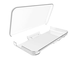 �y���������zNEW 2DS LL�p �ی�P�[�X, �N���X�^���N���A PC�f��, �y�ʔ��^, �Ռ��z�� Nintendo 2DSLL �݊� �S�ʕی� �F�F�N���A