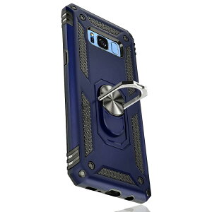 �y���������zTMUJWS Samsung Galaxy S8+ �P�[�X/Samsung Galaxy S8 Plus �P�[�X �����O �ϏՌ� �Ռ��z�� ���h�~ �S�ʕی� �J�����ی� �X�^���h�t�� TPU+PC�o���p�[ �w��h�~�΍� ��d�\�� 360�x��] �h�o �ԍ�
