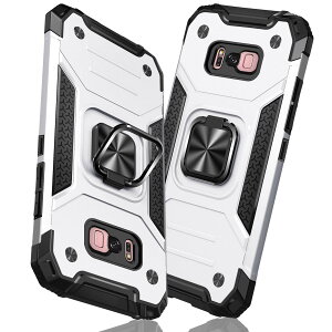 �y���������zTMUJWS Samsung Galaxy S8 �P�[�X �����O �Ռ��z�� �ϏՌ� TPU+PC�o���p�[ ��d�\�� �ČRMIL�K�i �S�ʕی�J�o�[ ����h�~ �ԍڃz���_�[�Ή� �C�菝�h�~ ����~�� �y�� ���^ �T���X�� �M��