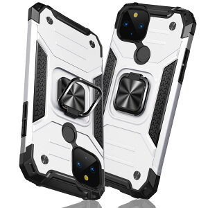 �y���������zTMUJWS Google Pixel 5A �P�[�X �����O �Ռ��z�� �ϏՌ� TPU+PC�o���p�[ ��d�\�� �ČRMIL�K�i �S�ʕی�J�o�[ ����h�~ �ԍڃz���_�[�Ή� �C�菝�h�~ ����~�� �y�� ���^ �O�[�O�� �s�N